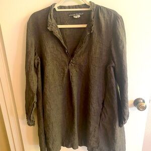 Linen tunic by Artemesia Handmade, size L